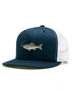 หมวกแก๊ปตกปลาเวียดนาม 100 ชิ้น ปักโลโก้ตามสั่ง หมวก Snapback กีฬากลางแจ้ง 5 แผง ทรงโค้งสำเร็จรูป ผ้าแคนวาส สำหรับผู้ใหญ่ ลายตัวอักษร - Product Image 1