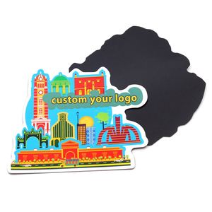 Personalized Paper <b>Fridge</b> Magnet With Logo Printing Durable Thin Magnetic Decoration for Refrigerator - Product Image 3