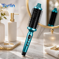 Rizador de Pelo Torlin con Calentamiento PTC, Pantalla LCD, Ajustes de Calor Ajustables, 4 Temperaturas, Uso en Hoteles, 38MM 75W, Herramienta de Peinado Segura