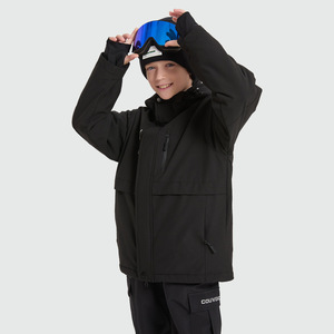 Conjunto de Traje de Esquí para Niños y Niñas, Invierno, Exterior, Impermeable 20.000 mm, Tela Oxford T400, Cálido y Grueso, Doble Capa para Esquí - Product Image 3