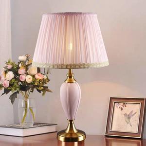 European Luxury Romantic <b>Table</b> Lamp for Bedroom American Children's Girly Dormitory Lamp Cross-Border <b>Bedside</b> Lamp for Internet - Product Image 1