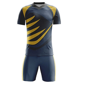 High Quality Customized Breathable Lightweight Short Sleeve <b>Soccer</b> Uniforms High Quality Custom Color <b>Soccer</b> Uniform - Product Image 2