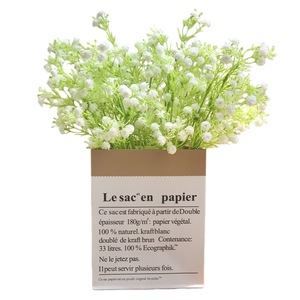 Ramo de Flores Artificiales de Gypsophila Qingyu Chronicle, de Goma Suave, en Blanco, Rosa, Amarillo, Azul Claro y Morado, para Decoración del Hogar - Product Image 5