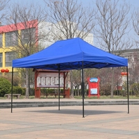 Tente publicitaire automatique d'extérieur, chapiteau pliable en acier et aluminium, logo personnalisé pour les salons professionnels