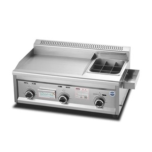 Griglia Industriale Multifunzionale con Friggitrice Profonda a <span class=keywords><strong>L</strong></span> - Product Image 1