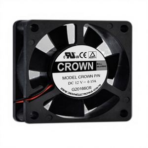 Ventilateur axial AC Crown 4010 SERVERT8 à roulement à billes en plastique, électrique, OEM pour moteur CC sans balais - Product Image 1