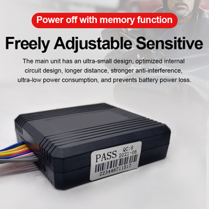 Bebas sensitivitas dapat diatur sirene sepeda motor pintar sistem <span class=keywords><strong>Alarm</strong></span> mobil Aksesori sepeda motor dengan pengendali jarak jauh - Product Image 2