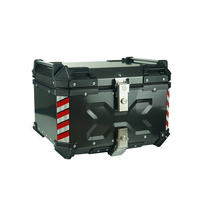 Boîte à bagages étanche F2-moto en aluminium pour moto, top case, boîte de livraison pour moto