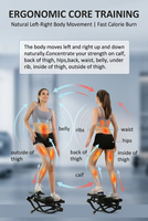 Mini stepper BNcompany robuste avec noyau en fer antidérapant pour entraînement latéral, machine cardio fitness pour la maison et la salle de sport