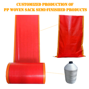 Sacos de Rafia de Polipropileno Rojos de 25 kg, 50 kg, 100 kg, Sacos de Arroz Rojos, Sacos de Patatas Tejidos de PP, Bolsas de Polipropileno de 50 kg, 25 kg - Product Image 5