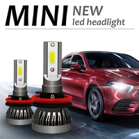 FDN 50w phare led h11 remplacer les ampoules H8 H11 modèle pour phare/antibrouillard adapté à la plupart des voitures taille halogène d'origine 6000k H4