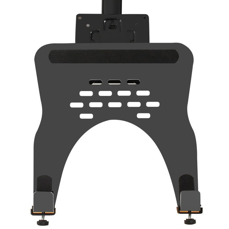 Hillport 10-16" <strong>Laptop</strong> & Monitor <strong>Arm</strong> Support Base with 4.5KG Capacity Metal Construction 75/100mm VESA Compatibility in Stock