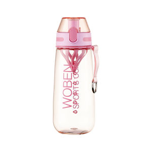 Botella de Agua Deportiva con Tapa de Chug, Fácil de Limpiar, Sin Piezas Adicionales, Tapa Antiderrames y Agitador Incorporado, Botella de Hidratación Portátil - Product Image 2