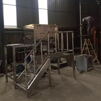 Offre Spéciale mélangeur horizontal de granules de poudre sèche de farine de mélangeur de ruban d'amidon alimentaire de haute efficacité avec le meilleur prix
