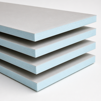 Panneau de support de carrelage imperméable en ciment 6mm 12mm léger renforcé de fibre de verre pour douche