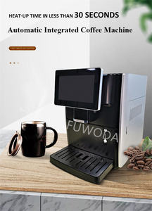 Italian Stainless Steel <b>Fully</b> <b>Automatic</b> Household Espresso Cappuccino <b>Coffee</b> <b>Machine</b> Smart Touch Screen EU/US Hotels GS Automati - Product Image 2