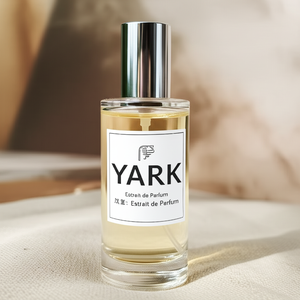 Étiquette autocollante personnalisée de haute qualité, flacon de parfum vide irrégulier de 30 ml, bouchon noir, flacon de parfum en verre transparent - Product Image 3
