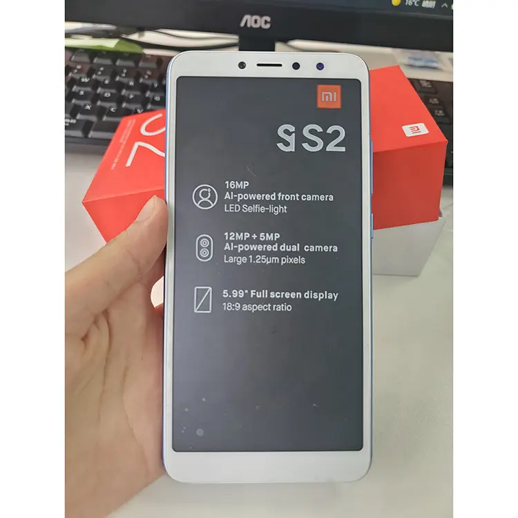 China Unlocked Celular Original Refurbished Mobile Phone For Xiaomi Redmi S2 (Redmi Y2) Telefonos