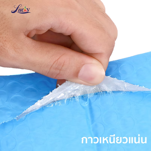Haute qualité 17*21cm bleu Poly bulle enveloppe Mailer Durable 4 couches écologique OPP sac de Thaïlande - Product Image 5
