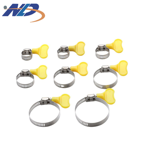 Nld Tùy Chỉnh Thép Không Gỉ 304 201 8-12Mm 16-25Mm Nhỏ Mỹ Loại Thép Không Gỉ Ống Kẹp Với Xử Lý - Product Image 4