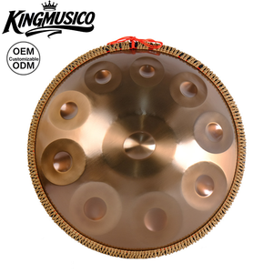 Tambour en acier Handpan personnalisé |   Tambour suspendu artisanal accordé à 440 Hz / 432 Hz pour la guérison sonore et les performances - Product Image 1