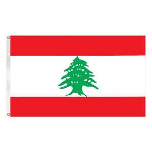 3x5FT Polyester Cheap Price Lebanon Country <b>Flag</b> and National <b>Flag</b> With Two Grommets - Product Image 2
