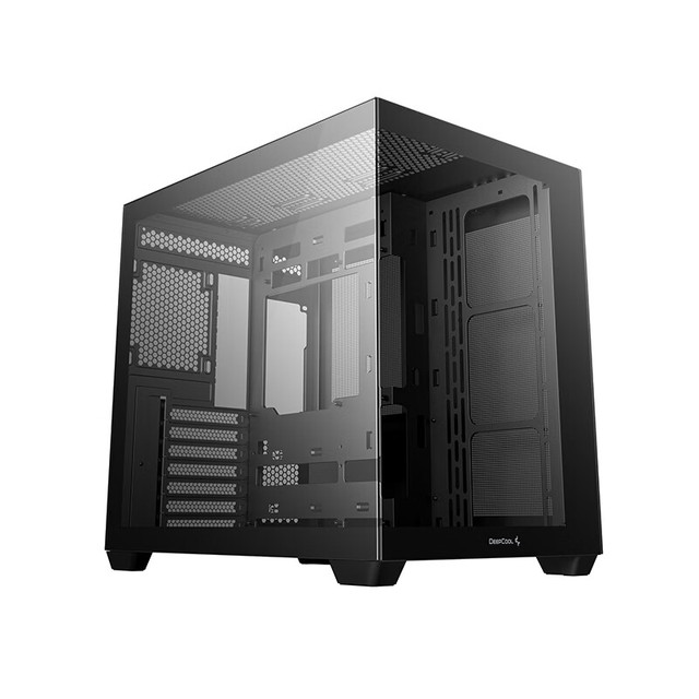 Deepcool Cg530 Full Tower ATX Case with Integrated Curved Glass Panoramic View Design