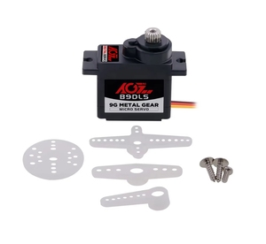 AGFRC B9DLS 180 Degree Metal Gears 9g 2KG High Torque Economical Digital Motor For Small Size Airplane/<b>Car</b>/Robot - Product Image 2