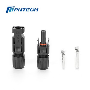 Conectores Solares de CC PV004 PNTECH, Conector de 1000 V, Certificación <span class=keywords><strong>TUV</strong></span>, Resistente al Agua y al Polvo IP67, Baja Resistencia de Contacto - Product Image 1