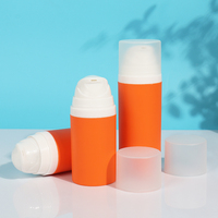 Flacon pompe sans air en PP coloré 50ml 100ml 150ml, contenant sous vide pour sérum et lotion, soins de la peau, couleur personnalisée, OEM ODM, fourniture directe usine
