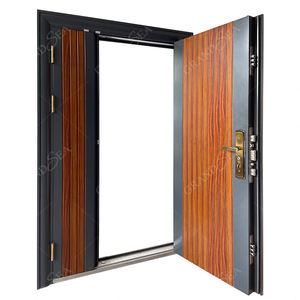 Puerta de seguridad de acero de alta calidad para exteriores, casa de entrada <span class=keywords><strong>mom</strong></span> and <span class=keywords><strong>son</strong></span>, barata - Product Image 2