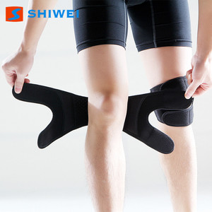 อุปกรณ์พยุงเข่าแบบเปิดสะบ้าหัวเข่า ยี่ห้อ Shiwei สีดำ สำหรับทุกเพศ เหมาะสำหรับบาสเกตบอล เดินป่า วิ่ง ป้องกันการบาดเจ็บ - Product Image 3