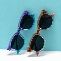 Lunettes de soleil polarisées 2026 pour enfants, monture souple en silicone, protection UV400, verres dégradés haute définition, tendance, pour garçons et filles
