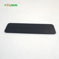 Panneau solaire monocristallin PERC FOLDSUN 165,8*50,8 mm 5V étanche, haute efficacité 22,7 %, film PET, dos en PCB, CE ROHS