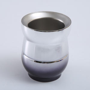 Tazze da tè Yerba Mate a doppia parete in acciaio inossidabile 304, stile <span class=keywords><strong>argentino</strong></span>, 140 ml, con logo personalizzato, finitura lucida sfumata, modello 2026, in promozione - Product Image 4