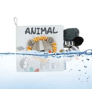 Livre de conseil 3D pour bébé pour l'éducation précoce Livre en tissu durable sur le thème de la queue Jouet de dentition indestructible et à mâcher pour <span class=keywords><strong>les</strong></span> nourrissons - Product Image 6