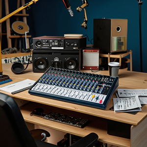 Bàn trộn âm thanh chuyên nghiệp 16 kênh MT 16 với nguồn +48V, đầu vào XLR/USB, loa kỹ thuật số - Product Image 2