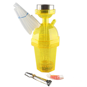 Vente en gros narguilé petite voiture de voyage narguilé Shisha narguilé de haute qualité avec lumière LED tasse de narguilé portable - Product Image 2