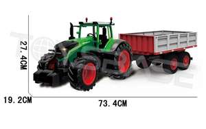 Grand chariot de ferme télécommandé, <span class=keywords><strong>jouet</strong></span> à benne, télécommande rc, 4x4, livraison gratuite, 1/16 - Product Image 4