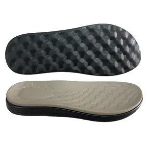 Sandalias de verano de PU para hombre, suela de zapatilla, suelas de zapatos informales