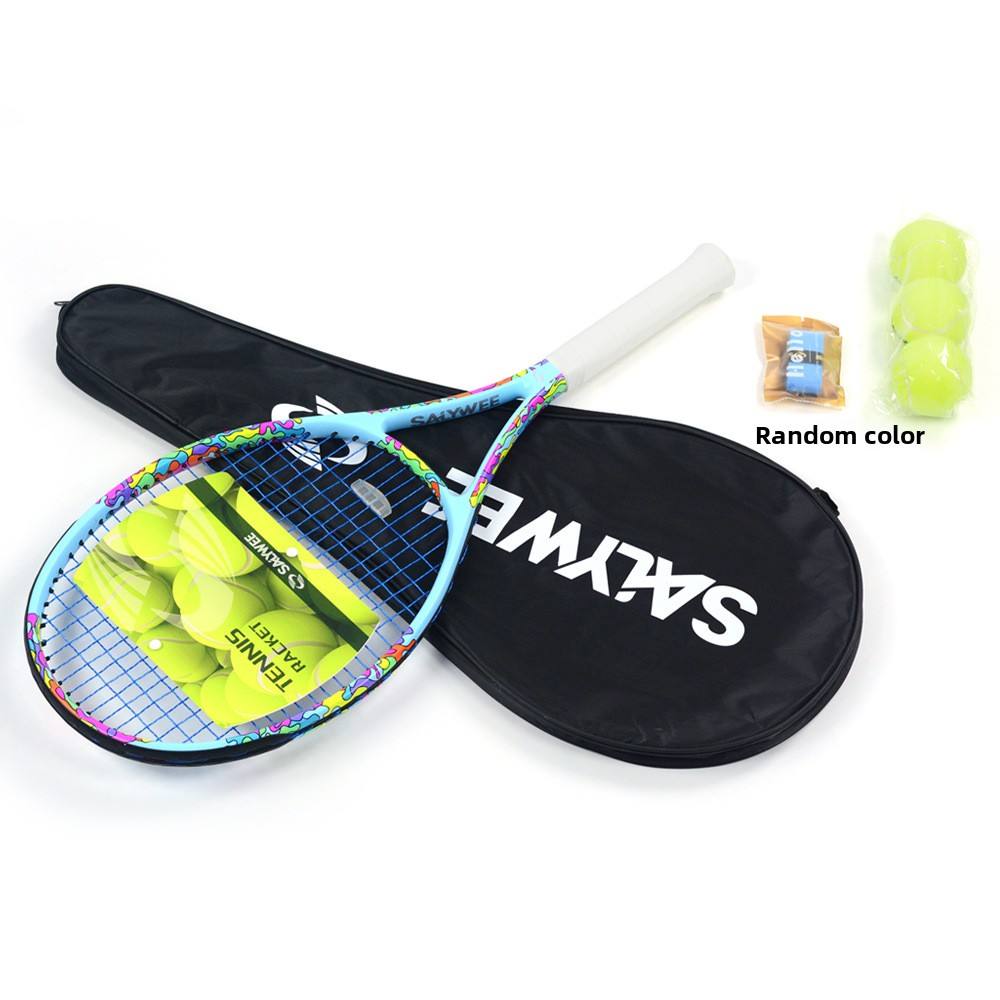 Blue  [send bag & grip tape & 3 tennis]