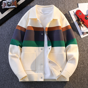 Maglione da uomo classico maglione morbido con finiture calde tessuto resistente a maglia antirughe caratteristica ODM - Product Image 5