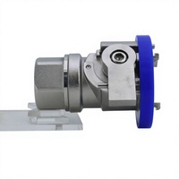Nouvelles raccords rapides à double verrouillage pour vannes à boisseau sphérique VC88-51 SS304 12 bars pour refroidissement liquide, remplacement de FD83 RIGHTPOWER