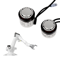 Actionneur de joint de robot à haute densité de couple intégré avec boîte de vitesses harmonique et contrôleur PCB à encodeur absolu pour les articulations des bras