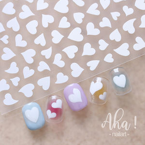 Pegatinas <span class=keywords><strong>de</strong></span> <span class=keywords><strong>uñas</strong></span> <span class=keywords><strong>2022</strong></span> AHA, adhesivo <span class=keywords><strong>de</strong></span> corazón <span class=keywords><strong>de</strong></span> sueño, amor, colorido, dorado, plateado, 2d, decoración <span class=keywords><strong>de</strong></span> <span class=keywords><strong>uñas</strong></span> - Product Image 3