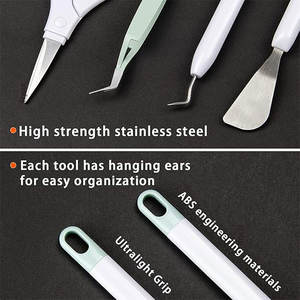 Ensemble d'outils de désherbage en vinyle Trycut pour Kit d'outils d'artisanat de précision <span class=keywords><strong>Cricut</strong></span> accessoires de désherbage en vinyle - Product Image 6