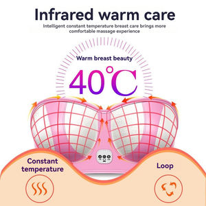 성장 간호를 위한 USB 전기 유방 마사지 적외선 물리 치료 브래지어 확대 기계로 진동 마사지 향상 - Product Image 5