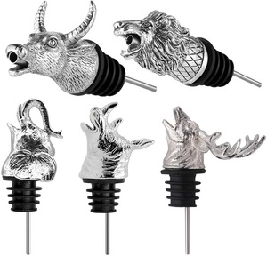 Nhà Máy Hiện Có Khuôn Khác Nhau 3D Động Vật Hình Dạng Nhãn Hiệu Riêng Silicone Nai Hươu Đầu Rượu - Product Image 6