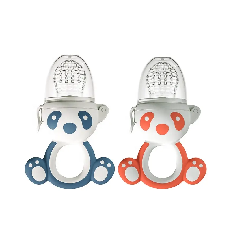 Personalizza il ciuccio per bambini con coperchio BPA Free Fruit Feeder ciuccio biberon Clip per ciuccio di lusso giocattolo per la dentizione della frutta infantile