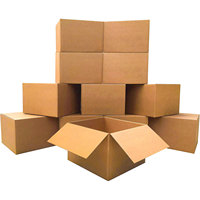 Cartons d'expédition de haute qualité avec logo, boîtes en carton ondulé recyclables, imprimées sur mesure pour les commandes en magasin et en ligne